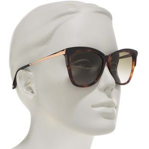 BNWT Givenchy Brown Cat Eye Sunglasses